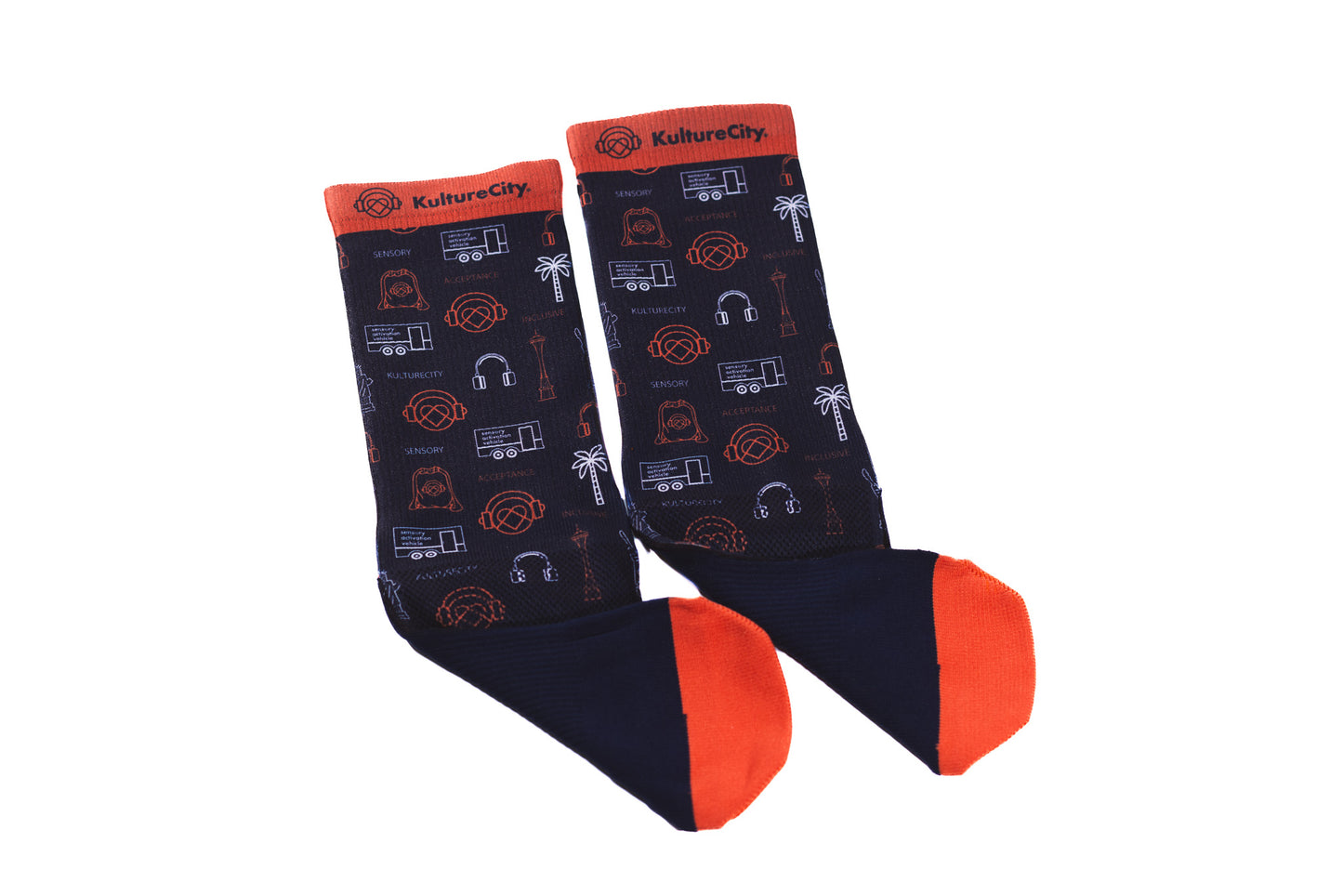 KultureCity Blue Socks
