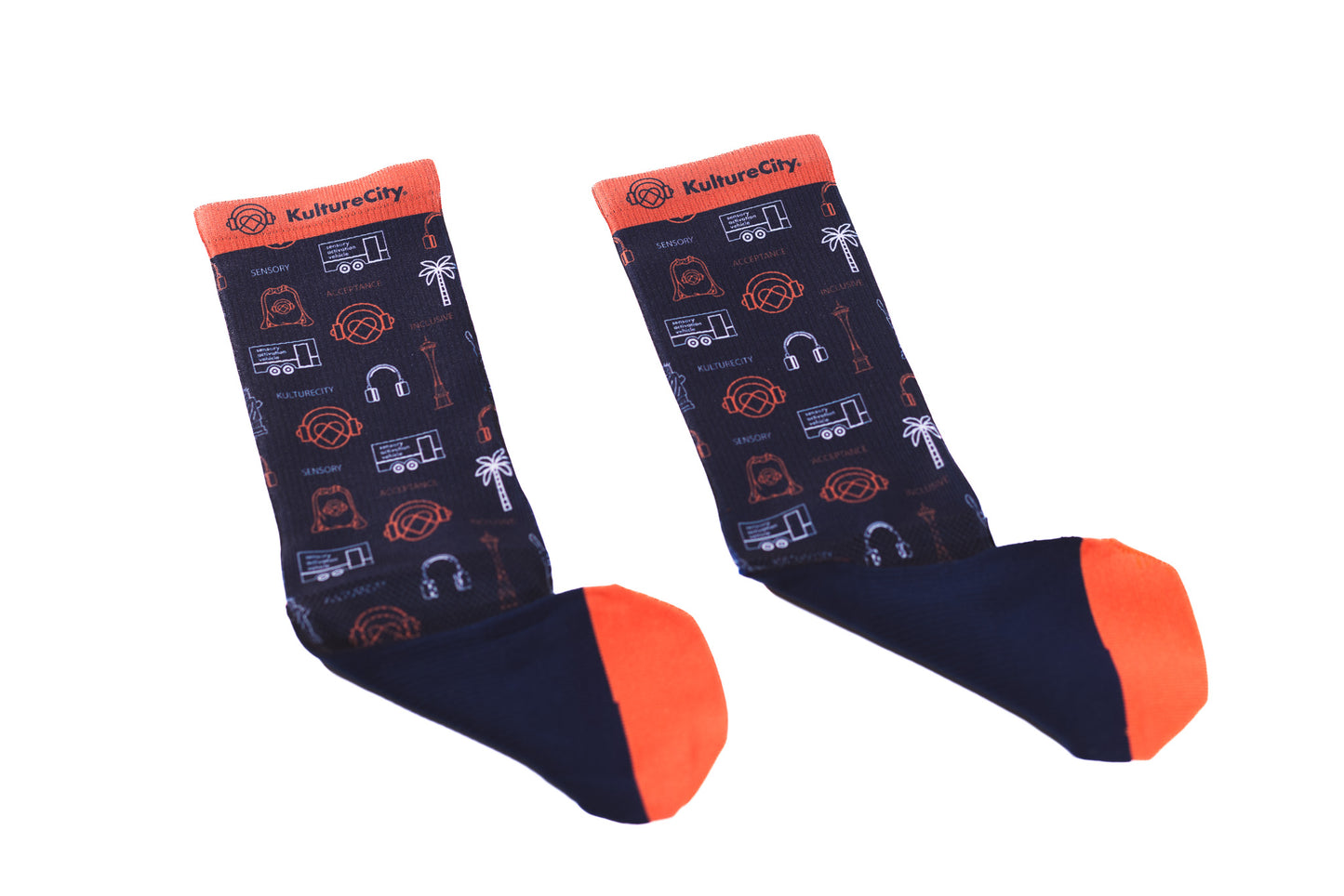 KultureCity Blue Socks